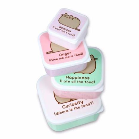 Pusheen 4 pcs Snack Box Set Extra Image 1